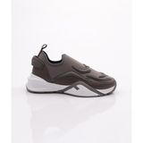 Dgn 0392 Kadin Arkasi Yazili Spor Ayakkabi - Platin Likra