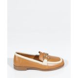 Dgn 07-1 Kadin Aksesuarli Loafer Ayakkabi - Taba