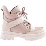 DGN 110 Bayan Kalin Taban Sneakers Spor Ayakkabi - Bej