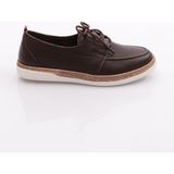 Dgn 118E Bayan Spor Bağli Soft Oxford Ayakkabi - Kahve