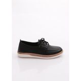 Dgn 118E Bayan Spor Bağli Soft Oxford Ayakkabi - Siyah