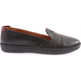 DGN 1409-22Y Siyah Bayan Strobelli Anatomic Footwear Deri Ayakkabı