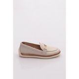 Dgn 190E Kadin Loafer Ayakkabi - Kırık Beyaz
