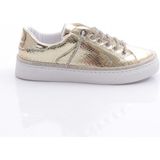 Dgn 2475 Kadın Taş Ip Bağcikli Sneaker Ayakkabi - Altın