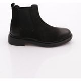 Dgn 2984 Erkek Chelse Bot - Siyah Nubuk