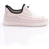 Dgn 6156 Erkek Lastik Bağcikli Sneaker Ayakkabi - Kırık Beyaz
