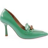 DGN 7015-22Y Yeşil Kadın Topuklu Ayakkabı