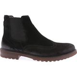 DGN 933 Erkek Chelsea Bot Lazerlı Renkli Kısa Topuklu Platform Ayakkabı