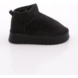Dgn Cozy Kadın Ugg Bot - Siyah