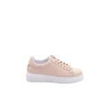 DGN Erkek Sneaker Spor Ayakkabı, Bej Floater Beyaz, 45 Numara