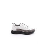 DGN Erkek Sneaker Spor Ayakkabı, Beyaz, 43 Numara, 746101031073