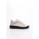 DGN Erkek Sneaker Spor Ayakkabı, Beyaz, 43