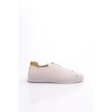 DGN Erkek Sneaker Spor Ayakkabı, Kırık Beyaz, 44 Numara, 5580-2505