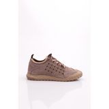 DGN Erkek Sneaker Spor Ayakkabı, Koyu Bej-Kahve, 40 Numara
