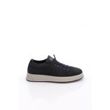 DGN Erkek Sneaker Spor Ayakkabı, Lacivert Nubuk, 40 Numara, 6641-2505