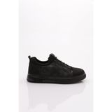 DGN Erkek Sneaker Spor Ayakkabı, Siyah Nubuk, 41