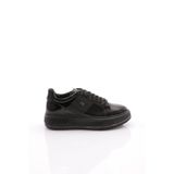 DGN Erkek Sneaker Spor Ayakkabı, Siyah Rugan, 42 Numara, 20319-17