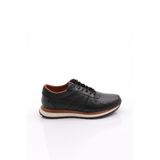DGN Erkek Sneaker Spor Ayakkabı, Siyah Rugan, 43 Numara, 412454