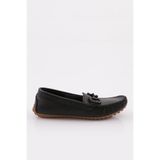 DGN K105-1774 Siyah Kadın Loafer Günlük Ayakkabı
