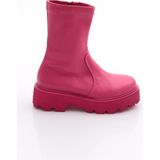 Dgn K1610-22K Kadin Kalin Taban Bot - Fuşya