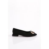 DGN Kadın Babet, Siyah Velvet, 38 Numara, 2810-1423
