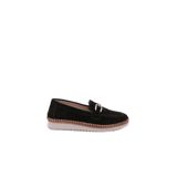 DGN Kadın Comfort Ayakkabı, Siyah Süet, 37 Numara, P65-1512