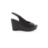 DGN Kadın Dolgu Taban Topuklu Ayakkabı, Siyah, 38 Numara 8800003049707
