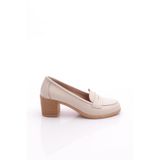DGN Kadın Ekru Loafer Ayakkabı, 40 Numara, 8800004430023