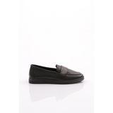 DGN Kadın Loafer Ayakkabı, Siyah Napa, 36 Numara, 981S-2