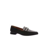 DGN Kadın Loafer Ayakkabı, Siyah Süet, 36 Numara
