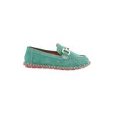 DGN Kadın Loafer Günlük Ayakkabı, Çimen Yeşili Süet, 36 Numara 8800002644903