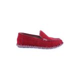 DGN Kadın Loafer Günlük Ayakkabı, Kırmızı Süet, 36 Numara 8800002643555