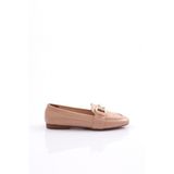 DGN Kadın Loafer Günlük Ayakkabı, Nude, 38 Numara