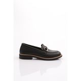 DGN Kadın Loafer Günlük Ayakkabı, Siyah, 39 Numara, 246-1567
