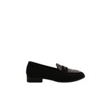 DGN Kadın Loafer Günlük Ayakkabı, Siyah Süet, 39 Numara, 3353-424