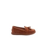 DGN Kadın Loafer Günlük Ayakkabı, Taba Süet, 39
