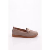 DGN Kadın Loafer Günlük Ayakkabı, Vizon Floater, 39