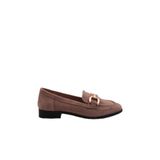 DGN Kadın Loafer Günlük Ayakkabı, Vizon Süet, 37 Numara, 3350-424