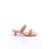 DGN Kadın Nude Taşlı Sneaker, 40 Numara