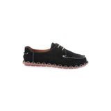 DGN Kadın Siyah Süet Loafer Günlük Ayakkabı, 36 Numara 8800002645603