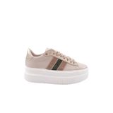 DGN Kadın Sneaker, Bej Gümüş, 40 Numara, ES865-2007