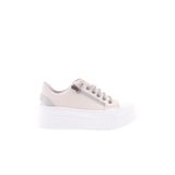 DGN Kadın Sneaker, Bej Kırışık, 37 Numara