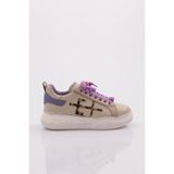 DGN Kadın Sneaker, Bej Mor, 38 Numara