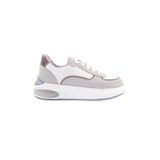 DGN Kadın Sneaker, Beyaz Saten Taş, 36 Numara