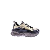 DGN Kadın Sneaker, Siyah Gold, 39 Numara