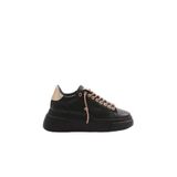 DGN Kadın Sneaker, Siyah Siyah, 38 Numara