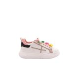 DGN Kadın Sneaker Spor Ayakkabı, Beyaz Pudra, 38 Numara