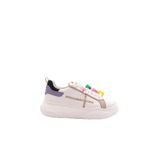 DGN Kadın Sneaker Spor Ayakkabı, Beyaz Siyah, 36 Numara, 1023-2007