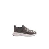 DGN Kadın Sneaker Spor Ayakkabı, Gri Rugan Beyaz, 36 Numara