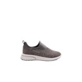 DGN Kadın Sneaker Spor Ayakkabı, Gri Süet Beyaz, 36 Numara
